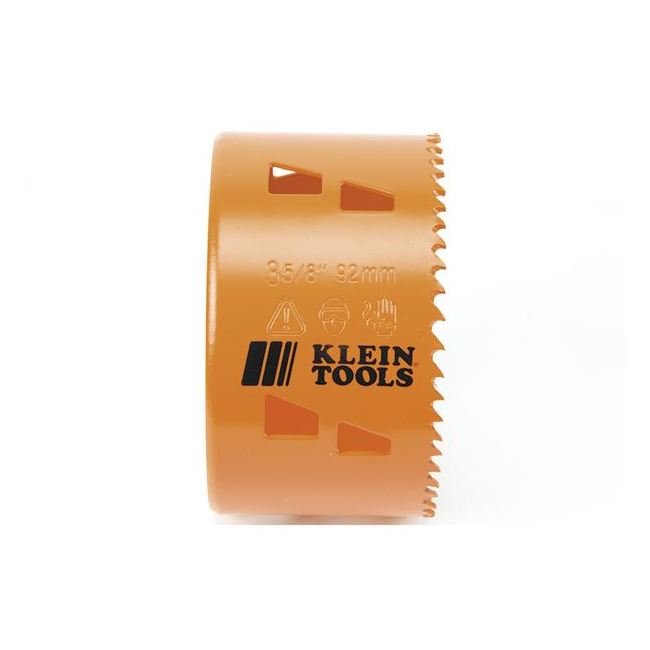 Klein® 3-5/8 in. Heavy-Duty Bi-Metal Hole Saw - Image 5