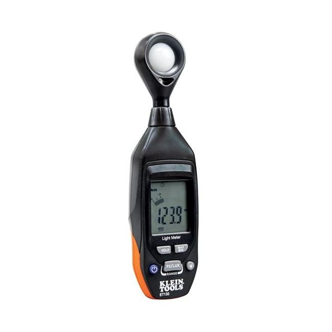 Klein® Tools ET130 Digital Light Meter for Precise Illuminance Measurement - Image 1