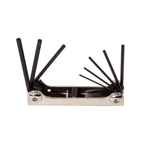 Klein® 8-Key Folding Hex Key Set with 3116 in. Handle Length - Image 1