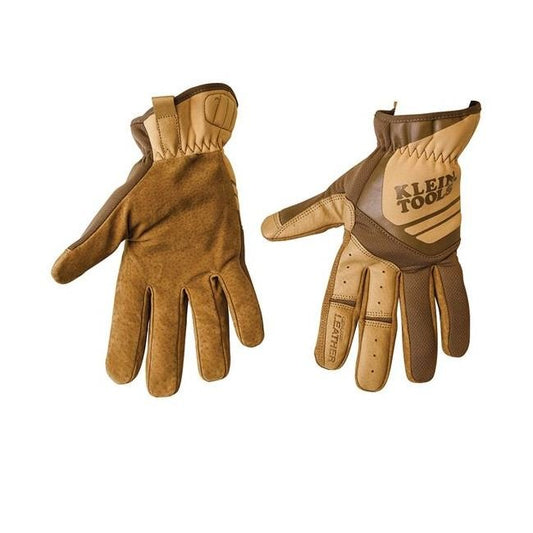 Klein® Journeyman® Extra-Large Brown Leather Utility Glove - Image 1