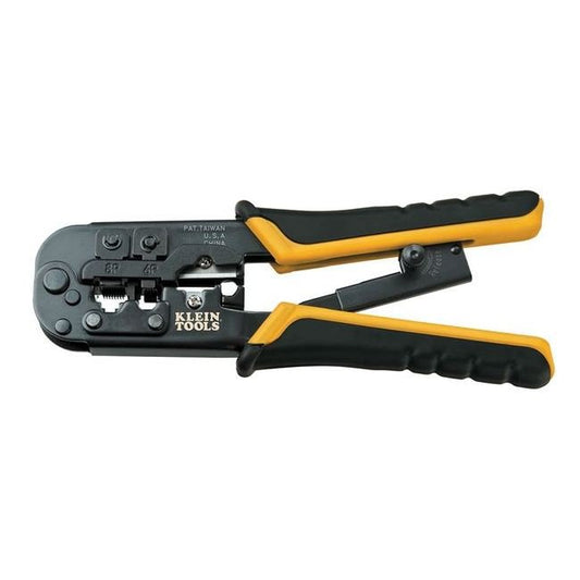 Klein® Ratcheting Modular Crimper, 7-1/2 in. Length, Steel Body - Image 1