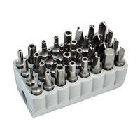 Tamperproof Magnetic Bit Driver Set, 25.4 mm Length
