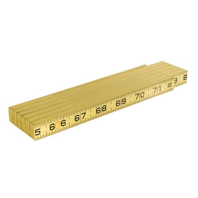 Klein® Inside Reading Fiberglass Folding Rule - 6ft SAE Graduations - Image 4