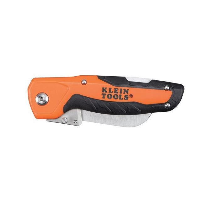 Klein® Cable Skinning Utility Knife with Replaceable Sheepsfoot Blade - 2-1/2 in. - Image 2