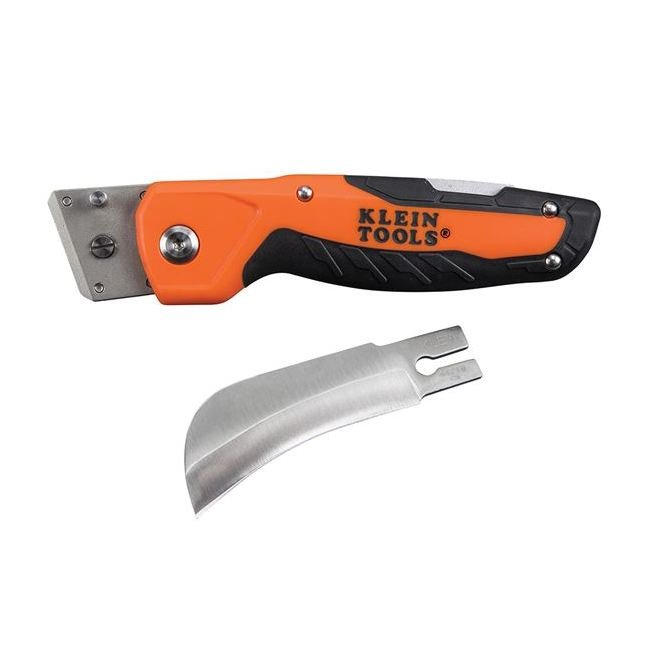 Klein® Cable Skinning Utility Knife with Replaceable Sheepsfoot Blade - 2-1/2 in. - Image 5