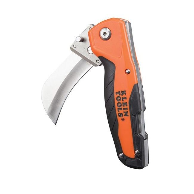 Klein® Cable Skinning Utility Knife with Replaceable Sheepsfoot Blade - 2-1/2 in. - Image 6