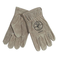 Klein® Medium Gray Sueded Cowhide Driver's Gloves