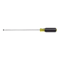 Klein® 1/8 in. Cabinet Tip Mini Screwdriver, 6 in. Shank