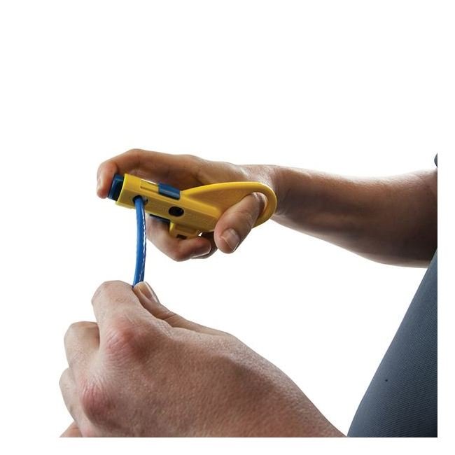 Klein® Combination Radial Stripper for Coaxial and Twisted Pair Cables - Image 5