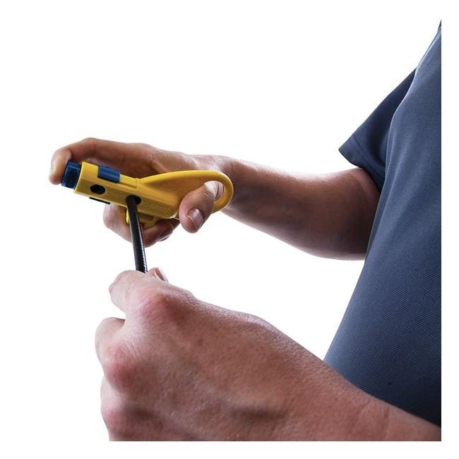 Klein® Combination Radial Stripper for Coaxial and Twisted Pair Cables - Image 6