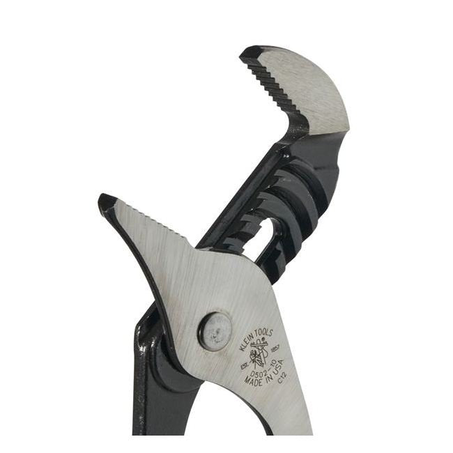 Klein® 10" Adjustable Pump Plier - Comfort Grip, Plastic-Dipped Handles - Image 4