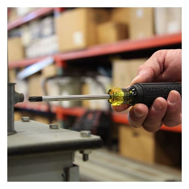 Klein® 4-Inch Fixed Blade Combo Tip Screwdriver - Image 4