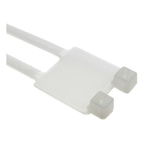 HELLERMANN TYTON 8" Identification Tie - Cable Tie Pack of 50 - Image 1