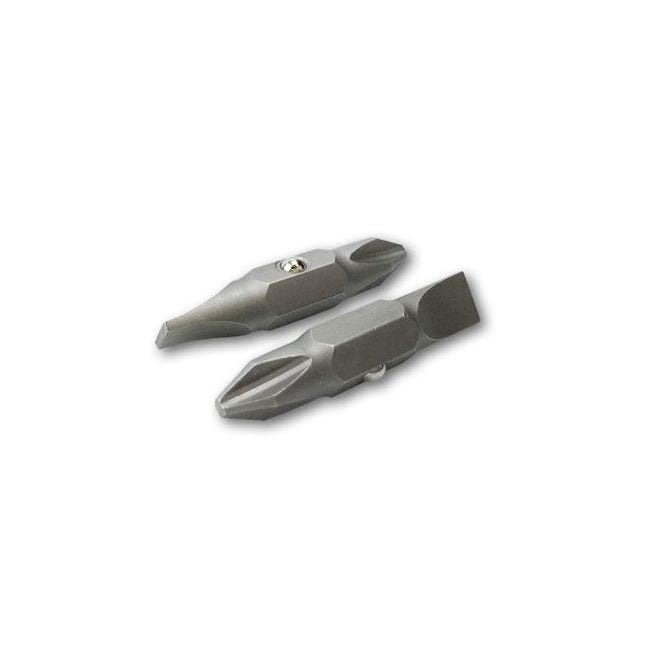 #2 Phillips 1/4 in. Slotted Bit - Klein® Slotted Bit Set, 2 Bits - Image 2