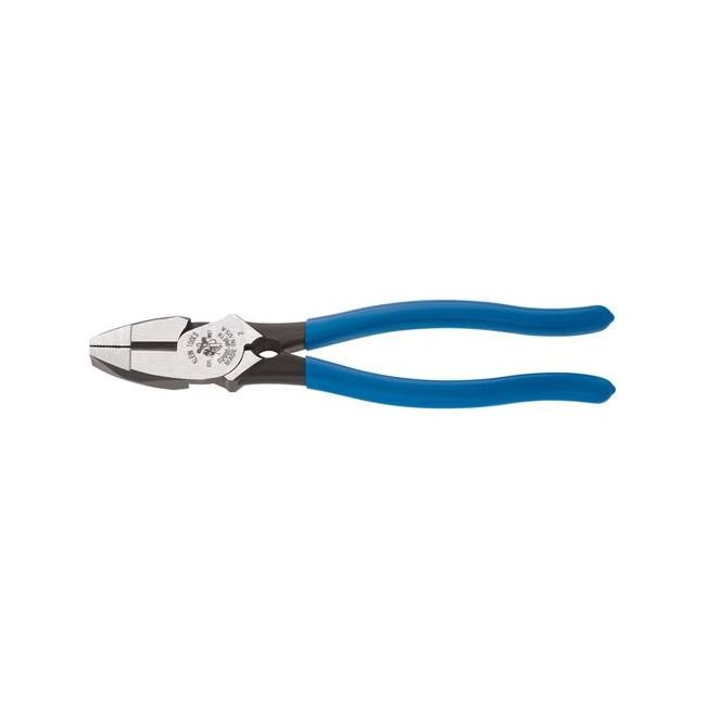 Klein® 9-3/8 in. Side Cutting Plier - Heavy Duty High Leverage Thread Holding Tool - Image 1