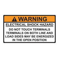 HELLERMANN TYTON 3.75 in. Pre-Printed Solar Label