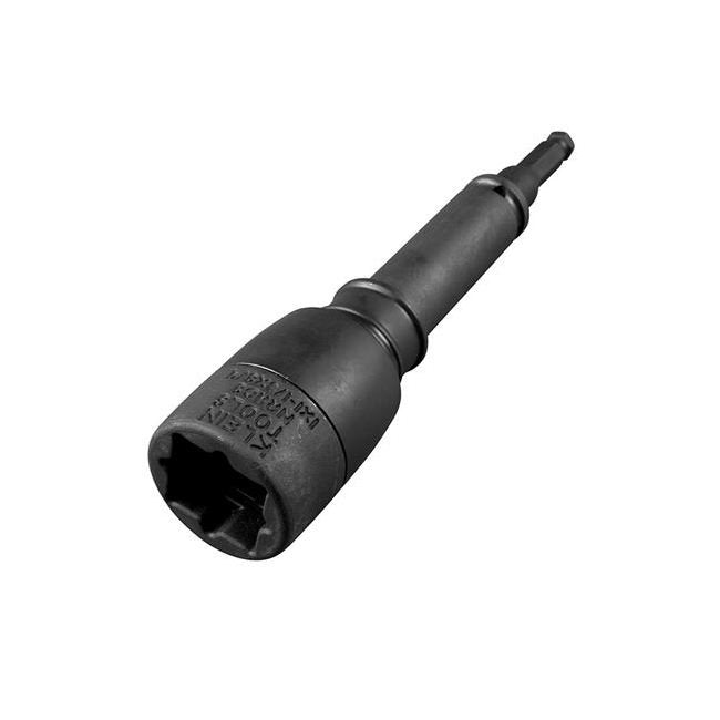 Klein® 10-Inch Impact Socket Wrench with Three Square Socket Sizes - Image 2