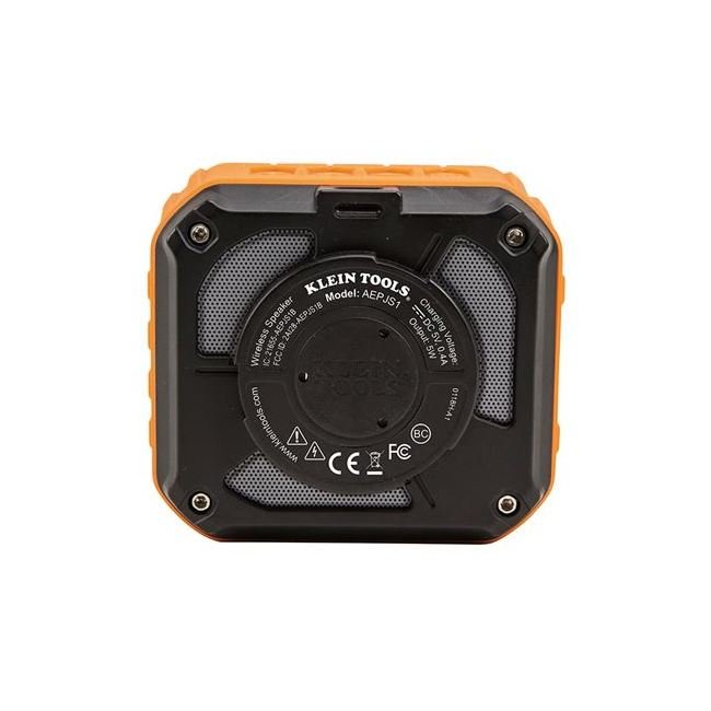 Klein® Tools Wireless Jobsite Speaker - 5W, IP45 Water/Dust Resistant - Image 2