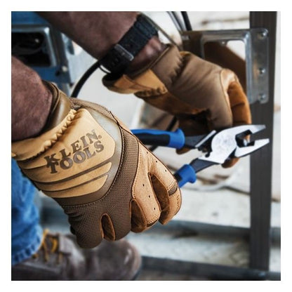 Klein® Journeyman® Large Brown Leather Utility Glove - Image 2