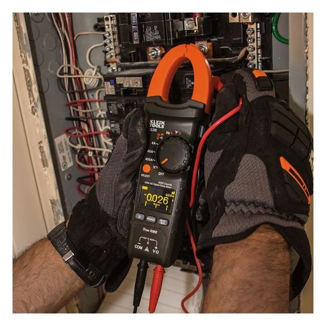 Klein® 400A AC Auto-Ranging Digital Clamp Meter - Image 5