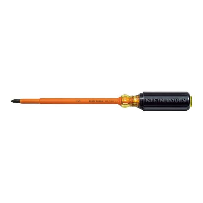 Klein® 7 in. Insulated Shank Phillips Screwdriver - 1000V Rated - Image 1