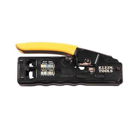 Klein® Compact Ratcheting Modular Crimper, 5-1/4 in. Length - Image 1