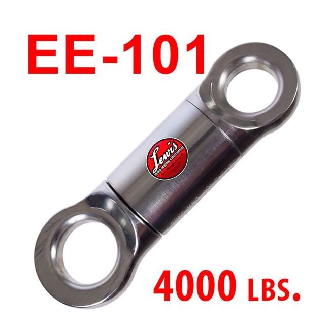 Lewis 8-1/8 in. EE-101 Ball Bearing Swivel for Rigging - 4000 lb WL - Image 2