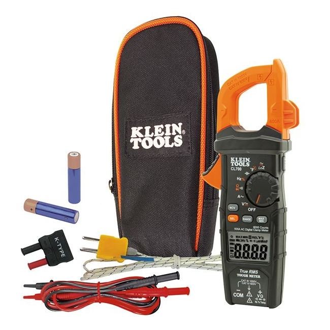 Klein® CL700 AC Auto-Ranging Digital Clamp Meter - Image 2