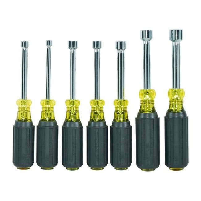 Klein® Cushion-Grip Magnetic Nut Driver Set - 7-Piece - Image 2