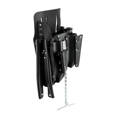 Klein® 10 in. Leather Tool Pouch with 11 Pockets, USA Assembled - Image 3