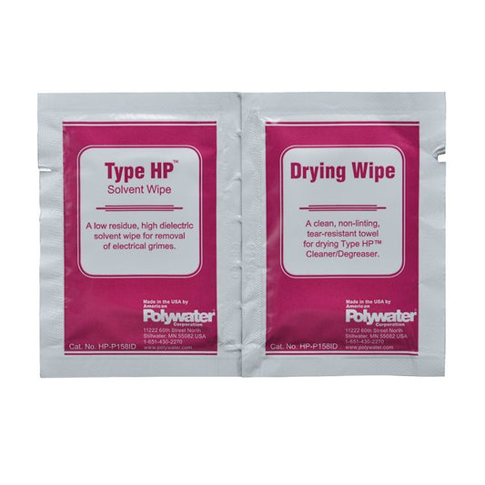 Polywater SpliceMaster HP Multipurpose Cleaner Degreaser Wipes - Image 1
