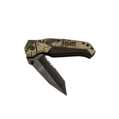 Klein® Pocket Knife with RealTree™ Camo Handle, Tanto Blade - Image 4