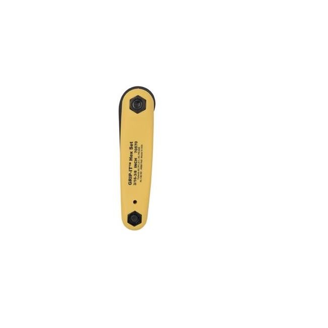 Klein Grip-It 5-Key Hex Wrench Set with 4716 in. Handle Length - Image 4