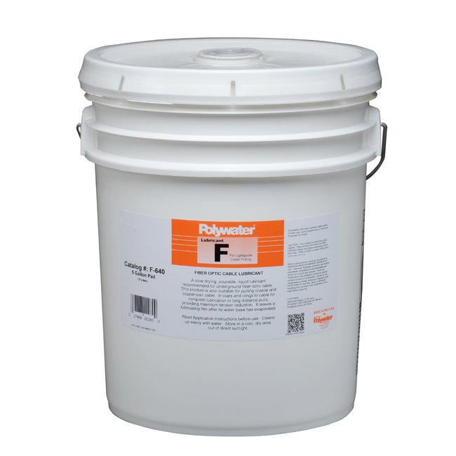 Polywater 5-Gallon Fiber Optic Cable Pulling Lube - Image 1