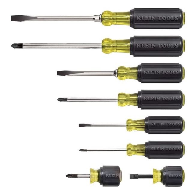 Klein® Cushion-Grip 8-Piece Screwdriver Set - Image 1