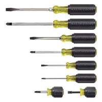 Klein® Cushion-Grip 8-Piece Screwdriver Set