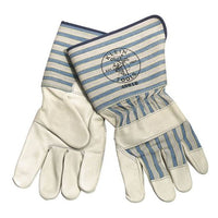 Klein® Large Long-Cuff Cowhide Leather Safety Glove