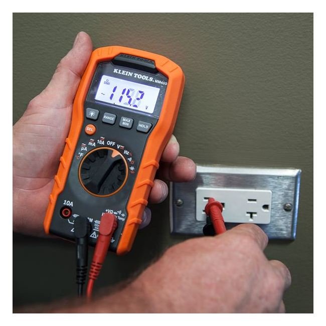 Klein® Right Angle Test Lead Set - Replacement Test Leads with Safety Features - Image 5