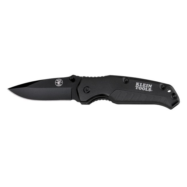 Klein® 8-13/64 in. Stainless Steel Drop-Point Blade Pocket Knife - Image 1