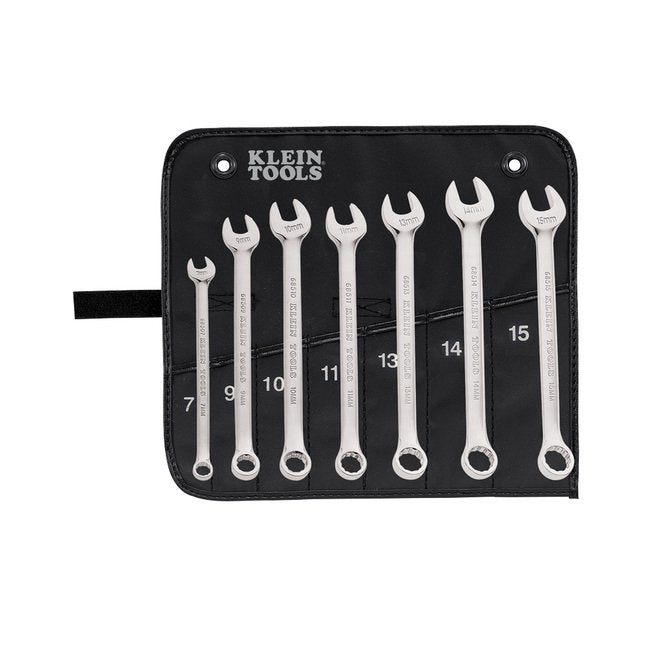 Klein® Tools 7-Piece Combination Metric Wrench Set - Image 1
