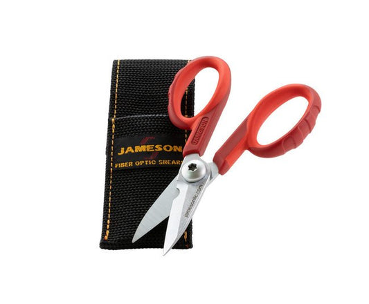 Professional Fiber Optic Shears with High Carbon Stainless Steel Blades - Image 1