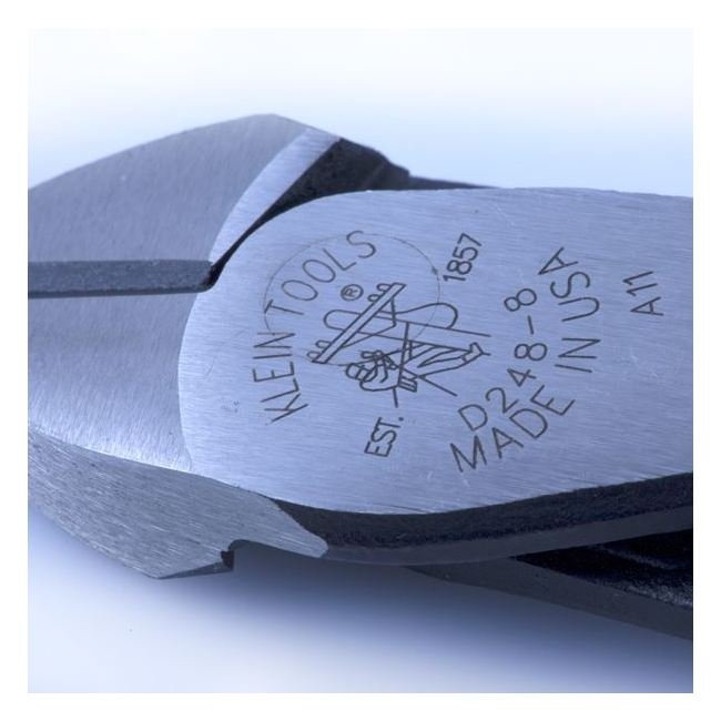 Klein High-Leverage Diagonal-Cutting Pliers - 8-1/16 in. Overall Length - Image 4