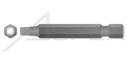 Square Drive Screwdriver Power Bit - Image 1