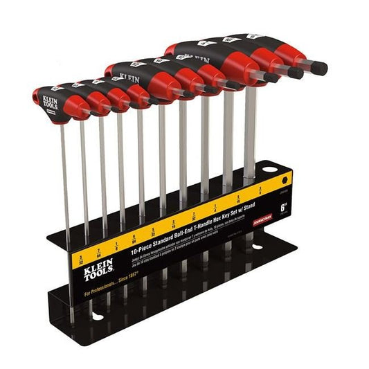 Journeyman 6 in. T-Handle Ball-End Hex-Key Set - Image 1