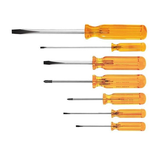 Klein® Tools 7-Piece Combination Screwdriver Set with Comfordome Handles - Image 1