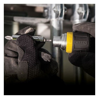 Klein® 6-in-1 Stubby Screwdriver with Cushion-Grip Handle - Image 4