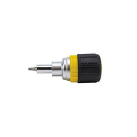 Klein® 6-in-1 Stubby Screwdriver with Cushion-Grip Handle