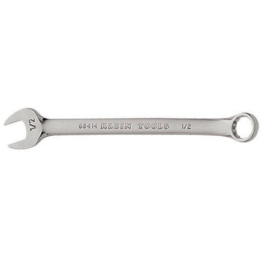 Klein® Tools 1/2 in. Combination Wrench - Alloy Steel, Nickel Chrome Plated - Image 1