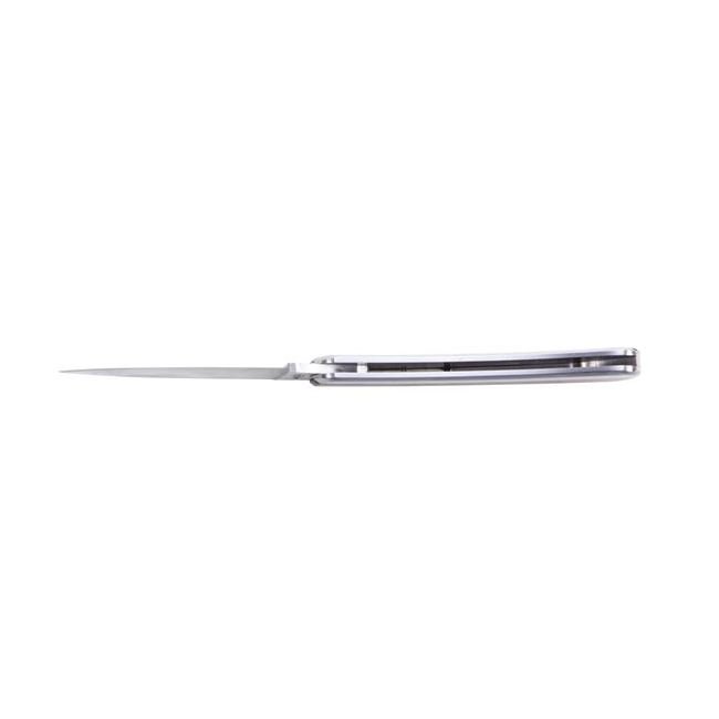 Klein® 7-Inch Stainless Steel Pocket Knife with Lockback and Wood Handle - Image 4