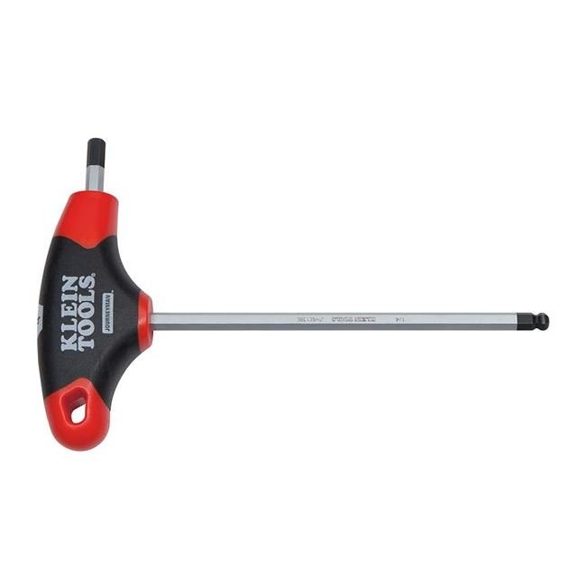 Klein® Journeyman T-Handle Ball-End Hex Key Wrench, 3/32 in. Hex, 6 in. Blade - Image 1